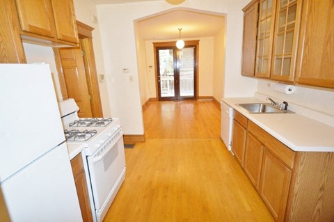 Floor plan for 2 beds, 1 bath