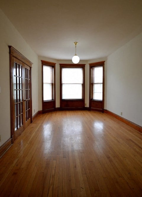 Floor plan for 3 beds, 2 baths