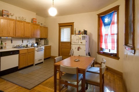Floor plan for 2 beds, 1 bath