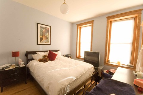 Floor plan for 3 beds, 2 baths