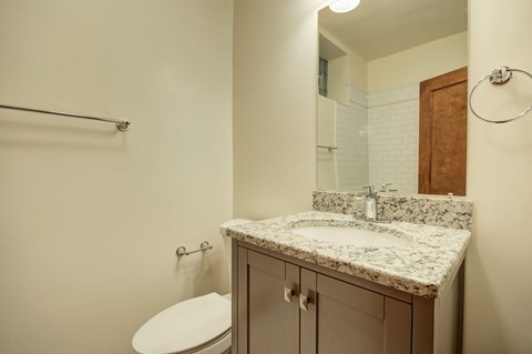 Floor plan for studio, 1 bath