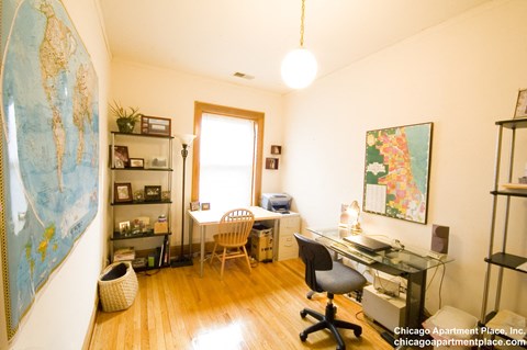 Floor plan for 2 beds, 1 bath
