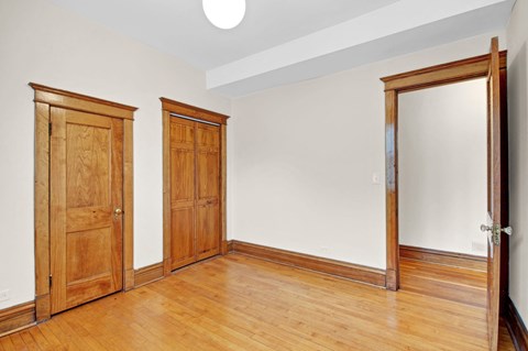 Floor plan for 3 beds, 1 bath
