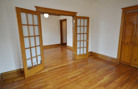 Floor plan for 2 beds, 1 bath