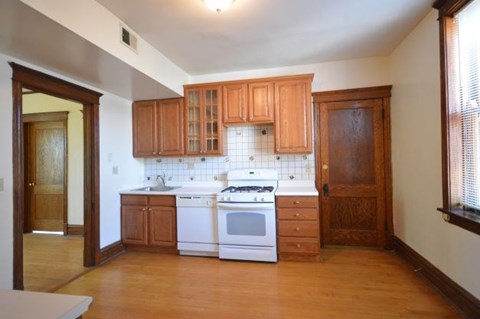 Floor plan for 2 beds, 1 bath