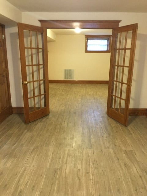 Floor plan for 1 bed, 1 bath