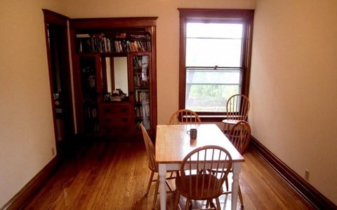 Floor plan for 1 bed, 1 bath