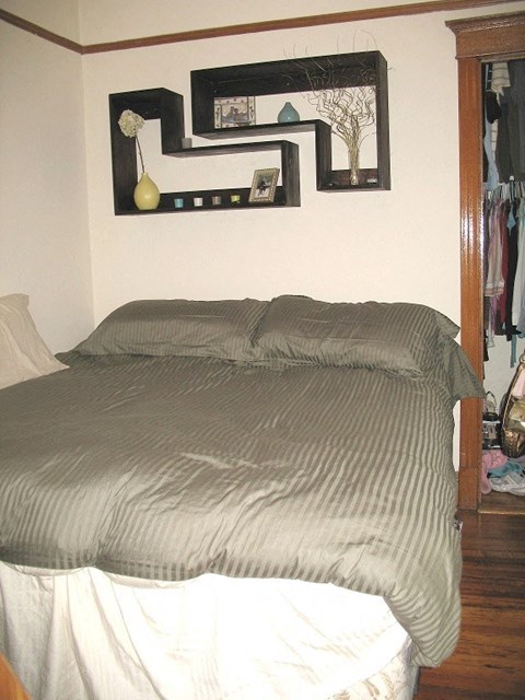 Floor plan for 1 bed, 1 bath