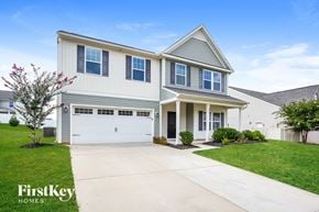 Statesville house for rent - A two-story house with a garage is for sale by FirstKey Homes.