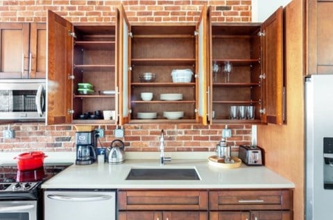 Floor plan for 1 bed, 1 bath, 854 sqft