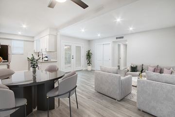 Scottsdale apartment for rent - a living room and dining room with couches and a table