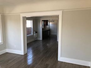 Los Angeles apartment for rent - an empty living room with a hard wood floor