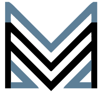 Boston apartment for rent - A graphic with a dark background features a large letter 'M' with two smaller arrows pointing to the left.