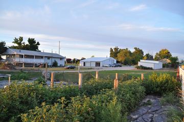 Meridian apartment for rent - a view of a farm with houses in the background