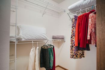 Ample closet space and walk-in closets*