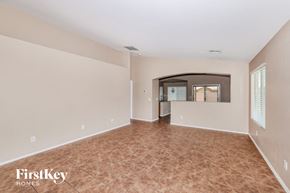 Avondale house for rent - the living room and dining room are spacious and open to the kitchen