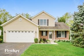 Canal Winchester house for rent - A two-story house with a garage is for sale.