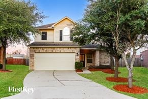 Cypress house for rent - A house with a garage is for sale.