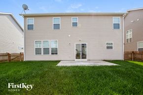 Noblesville house for rent - A FirstKey Homes residential building with a satellite dish on the roof.