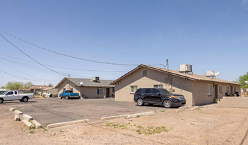 Phoenix apartment for rent - a house with a black car parked in front of it