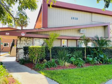 Anaheim apartment for rent - A building with the number 1810 on it.