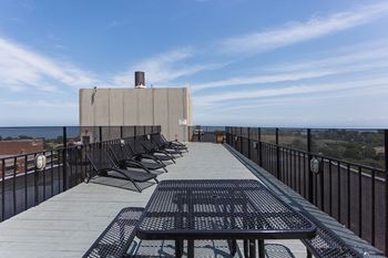 Rooftop deck