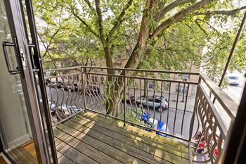 Private balcony
