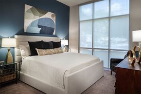 Houston apartment for rent - Apartments near Rice University - District At Greenbriar Master bedroom with walk in closets