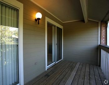 Private balcony