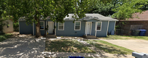 Copperas Cove apartment for rent - a blue house with a tree in front of it
