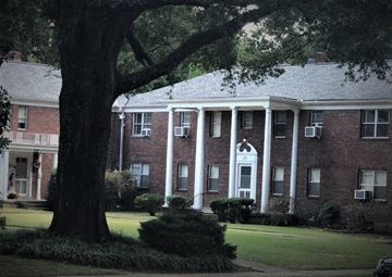 Memphis apartment for rent - a large brick house with a tree in front of it