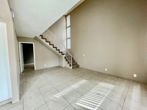 Floor plan for 3 beds, 2 baths