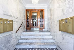 Allston apartment for rent - Vestibule with Mailboxes and Stairs