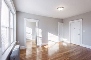 Allston apartment for rent - Living Room with Hardwood Floors