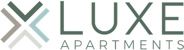 Woodbridge apartment for rent - The image is a logo for LUXE Apartments.