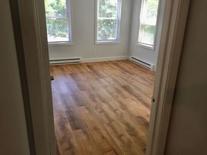 Quincy apartment for rent - Bedroom with laminate floors