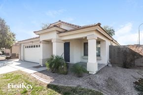 Avondale house for rent - A modern house with a white exterior and a tiled roof.