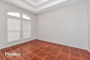 Arlington house for rent - A room with a FirstKey Homes logo on the floor.