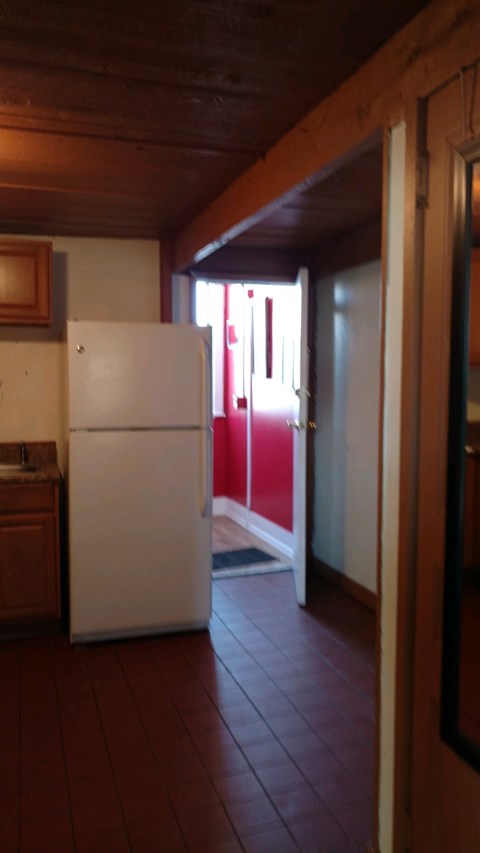 Floor plan for 1 bed, 1 bath