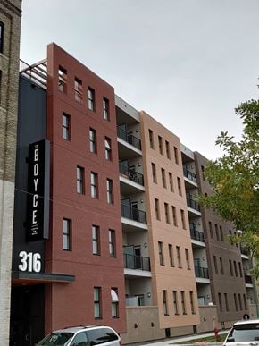 Winnipeg apartment for rent - The building is called the Bicycle 316.
