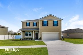 Jacksonville house for rent - A two-story house with a garage is for sale.