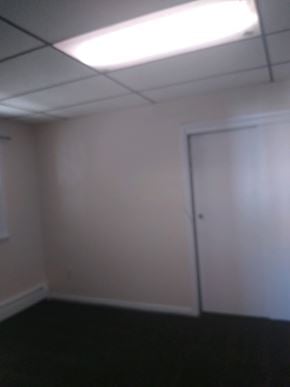 Easton apartment for rent - A white door is in a white room.