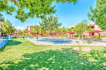 Outdoor play area