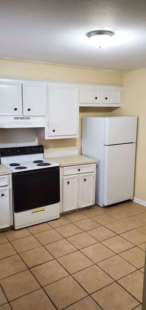 Floor plan for 2 beds, 1 bath