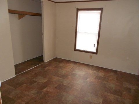 Floor plan for 2 beds, 1 bath
