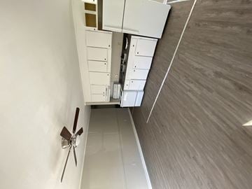 Hattiesburg house for rent - a view from the top of a room looking down into the floor of a kitchen