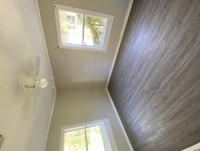 Hattiesburg house for rent - the view from the top of the ceiling looking down into the hallway of a home