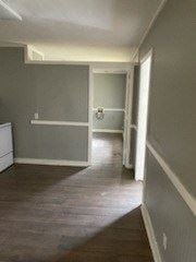 Hattiesburg apartment for rent - A room with a white door and a window.