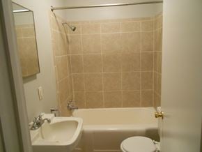 Seminary house for rent - a bathroom with a sink toilet and a bath tub