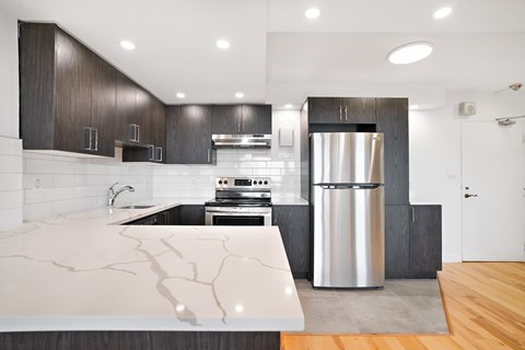 Floor plan for 1 bed, 1 bath, 750 sqft